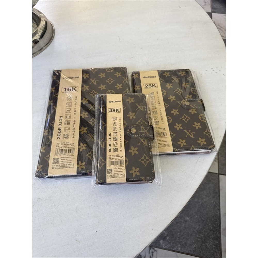 Inspired Agenda Monogram With 2 Notebooks (3 In Total) New In Packaging